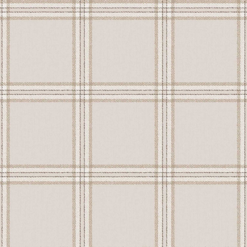 Wallpaper, grey-beige, fabric imitation, 38411, Top Stripes, Parato by Cristiana Masi