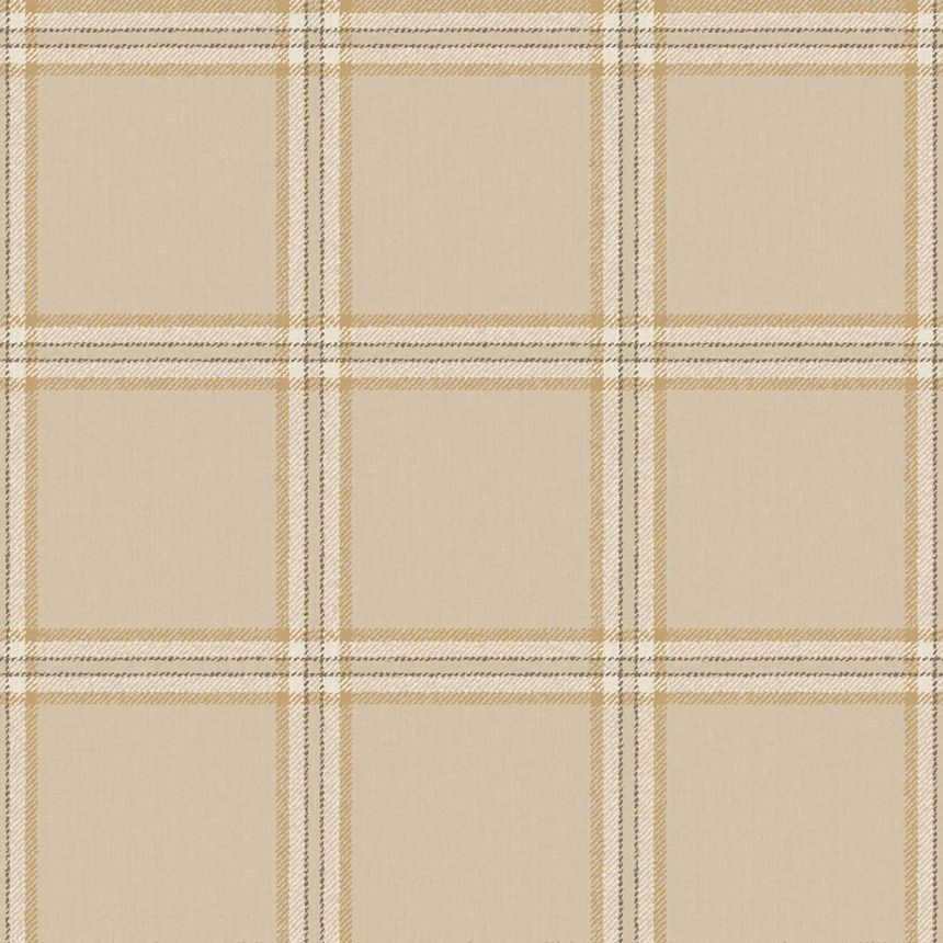 Wallpaper, beige, fabric imitation, 38413, Top Stripes, Parato by Cristiana Masi