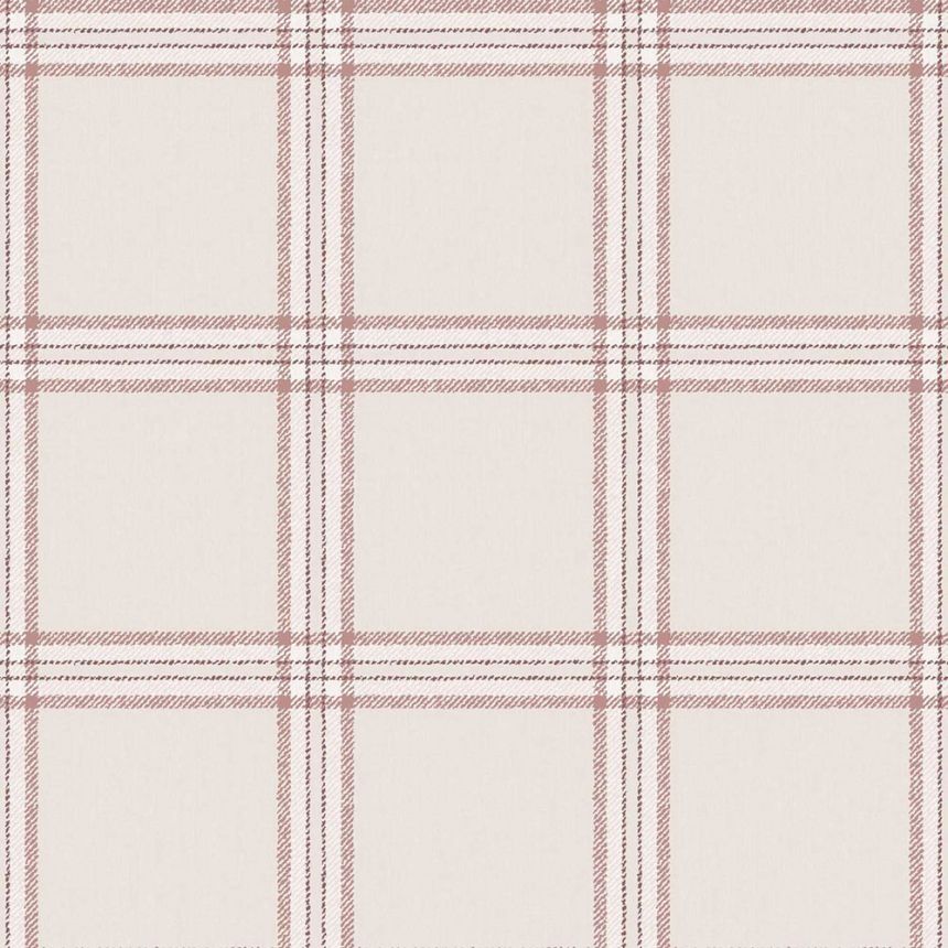 Wallpaper, pink, fabric imitation, 38414, Top Stripes, Parato by Cristiana Masi