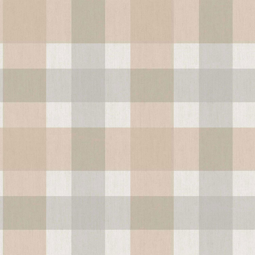 Wallpaper, beige-blue, fabric imitation, 38423, Top Stripes, Parato by Cristiana Masi