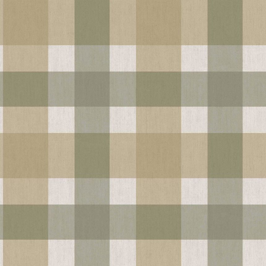 Wallpaper, green, fabric imitation, 38425, Top Stripes, Parato by Cristiana Masi