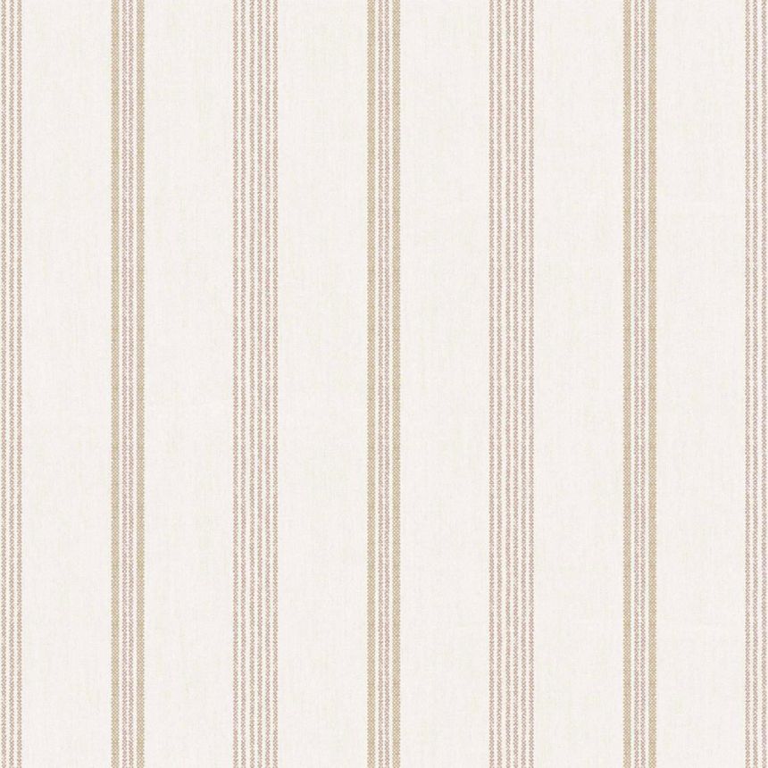 Wallpaper, pink, fabric imitation, stripes, 38428, Top Stripes, Parato by Cristiana Masi
