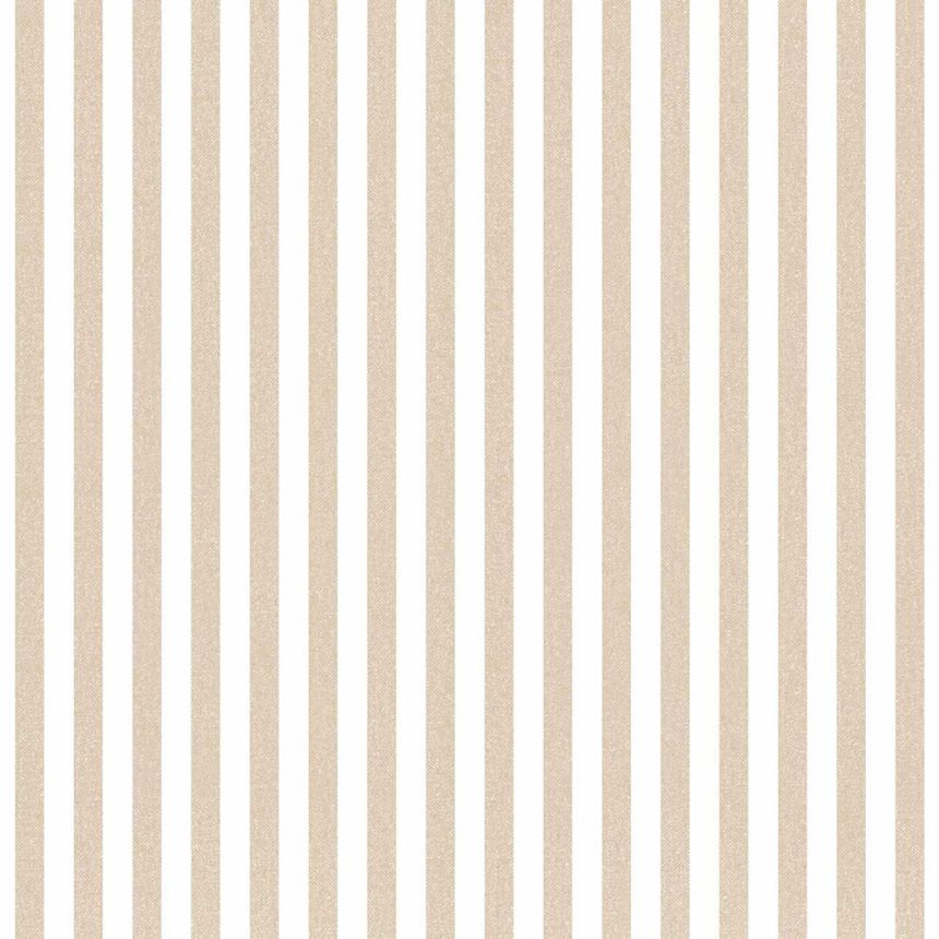 Wallpaper, beige, fabric imitation, stripes, 38436, Top Stripes, Parato by Cristiana Masi