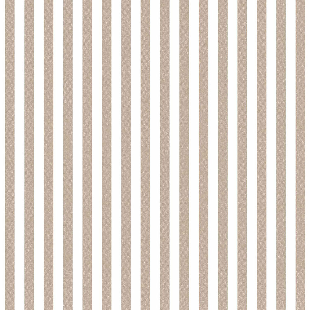 Wallpaper, brown, fabric imitation, stripes, 38437, Top Stripes, Parato by Cristiana Masi