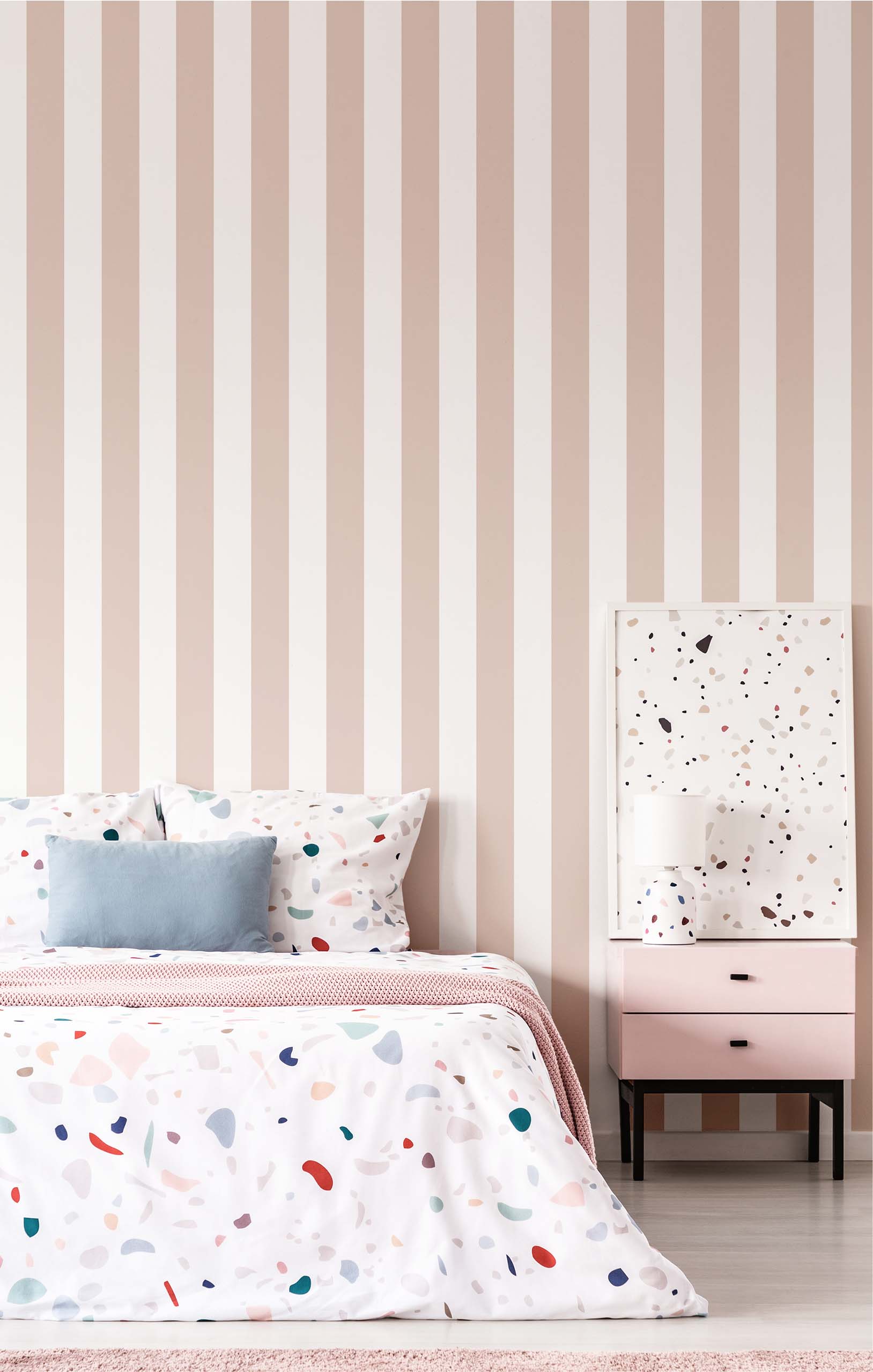 Wallpaper, pink, stripes, 38444, Top Stripes, Parato by Cristiana Masi