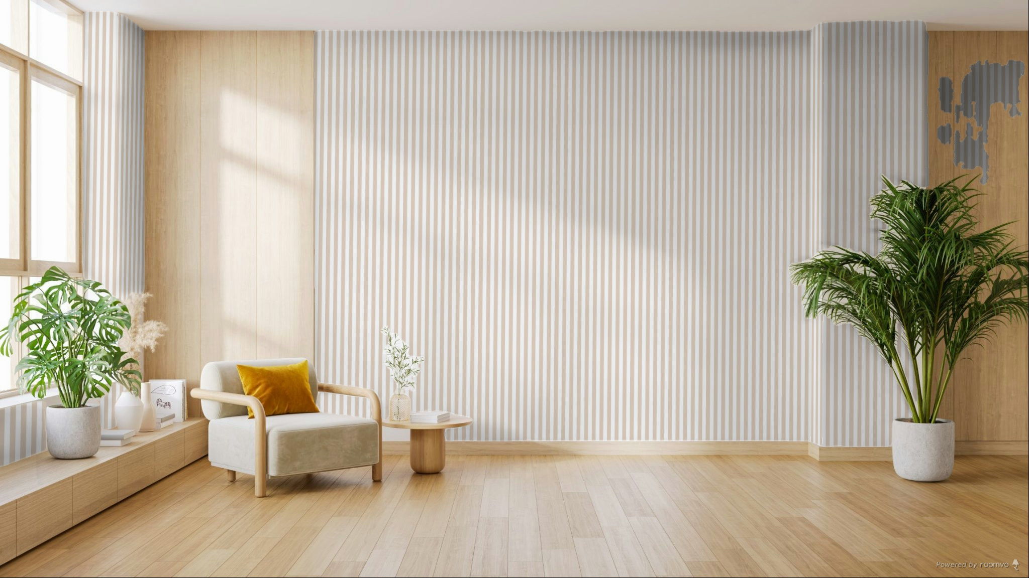Wallpaper, beige, stripes, 38452, Top Stripes, Parato by Cristiana Masi