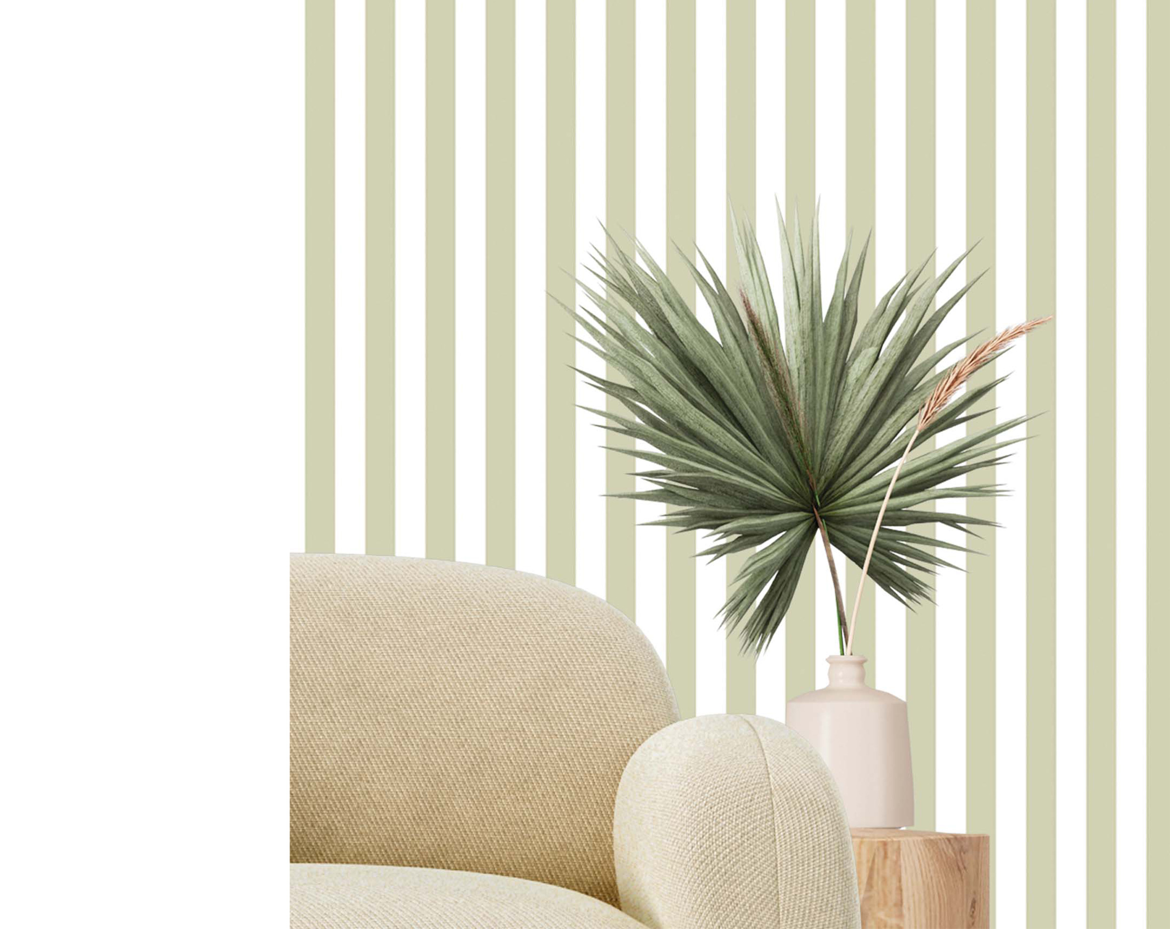 Wallpaper, green, stripes, 38453, Top Stripes, Parato by Cristiana Masi