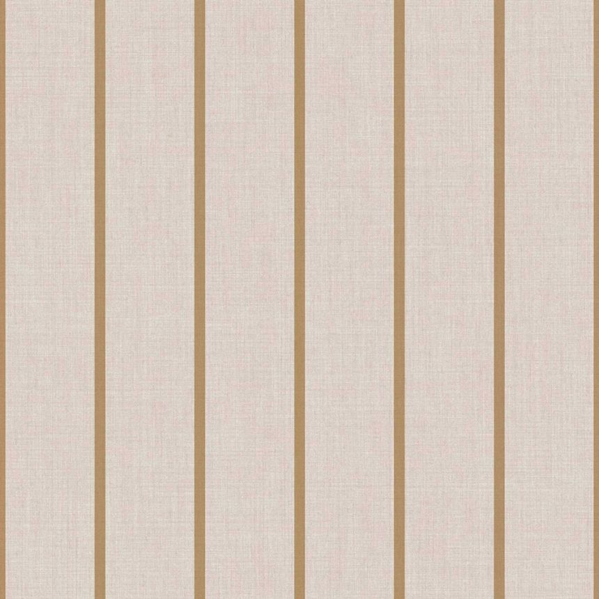 Wallpaper, beige, fabric imitation, stripes, 38463, Top Stripes, Parato by Cristiana Masi
