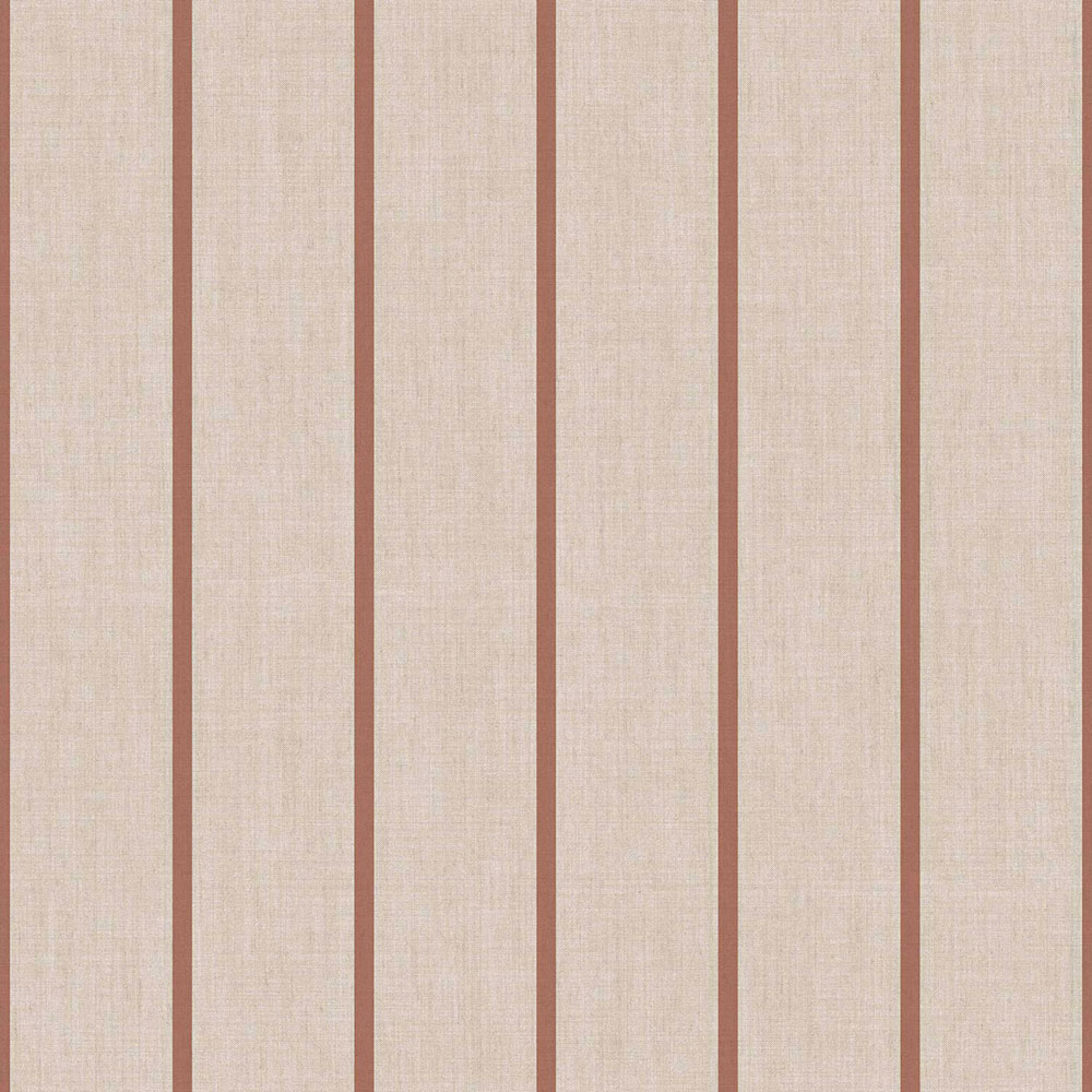 Wallpaper, beige-brown, fabric imitation, stripes, 38464, Top Stripes, Parato by Cristiana Masi
