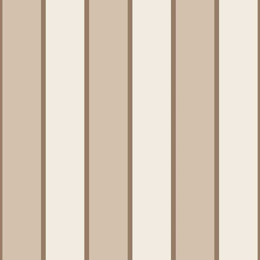 Wallpaper, beige-brown, stripes, 38468, Top Stripes, Parato by Cristiana Masi