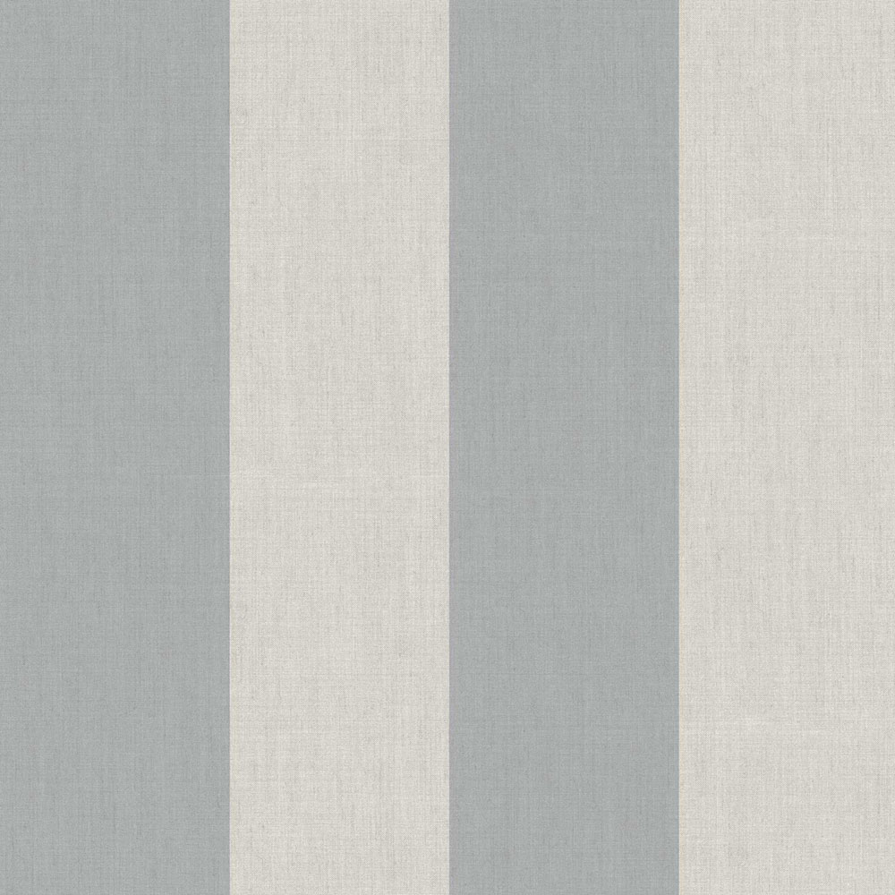 Wallpaper, grey-blue, fabric imitation, stripes, 38476, Top Stripes, Parato by Cristiana Masi