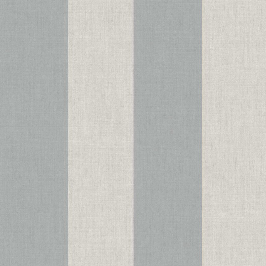 Wallpaper, grey-blue, fabric imitation, stripes, 38476, Top Stripes, Parato by Cristiana Masi