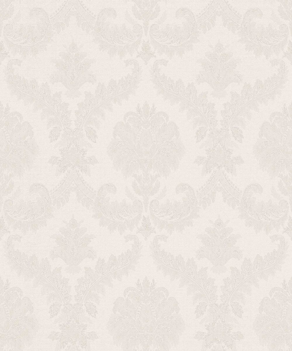 Non-woven wallpaper, cream, baroque pattern, 23600, The Best Classic & Elegant, Cristiana Masi by Parato