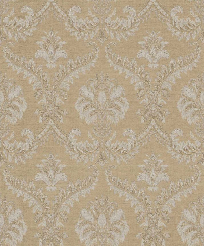 Non-woven wallpaper, brown-beige, baroque pattern, 23603, The Best Classic & Elegant, Cristiana Masi by Parato