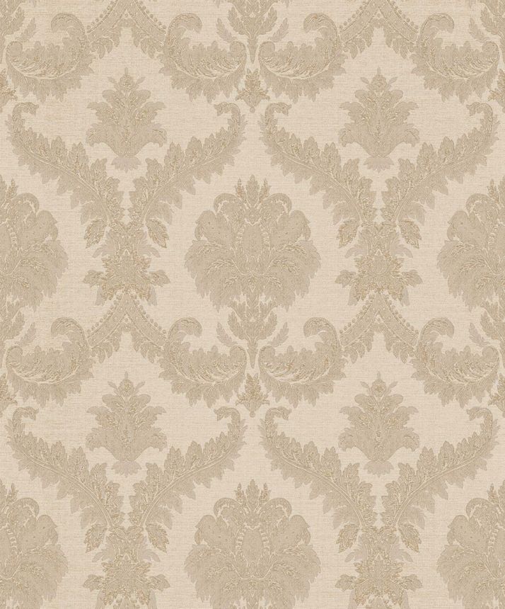 Non-woven wallpaper, brown, baroque pattern, 25722, The Best Classic & Elegant, Cristiana Masi by Parato