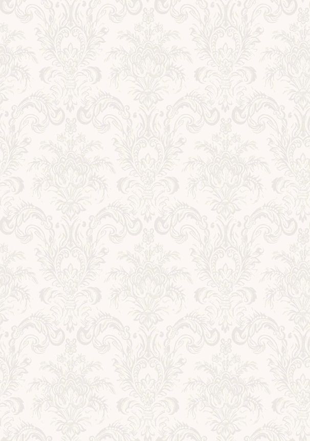 Non-woven wallpaper, cream, baroque pattern, 23610, The Best Classic & Elegant, Cristiana Masi by Parato