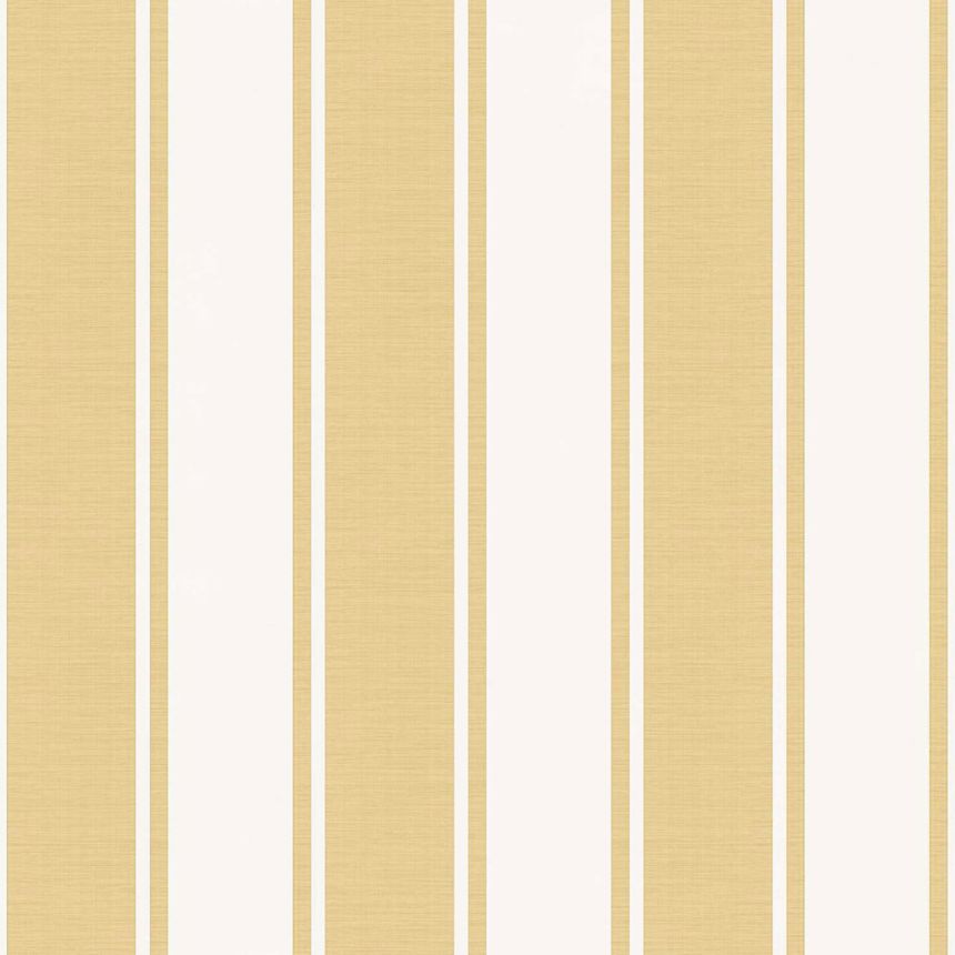 Non-woven wallpaper, gold-beige, stripes, 23672, The Best Classic & Elegant, Cristiana Masi by Parato