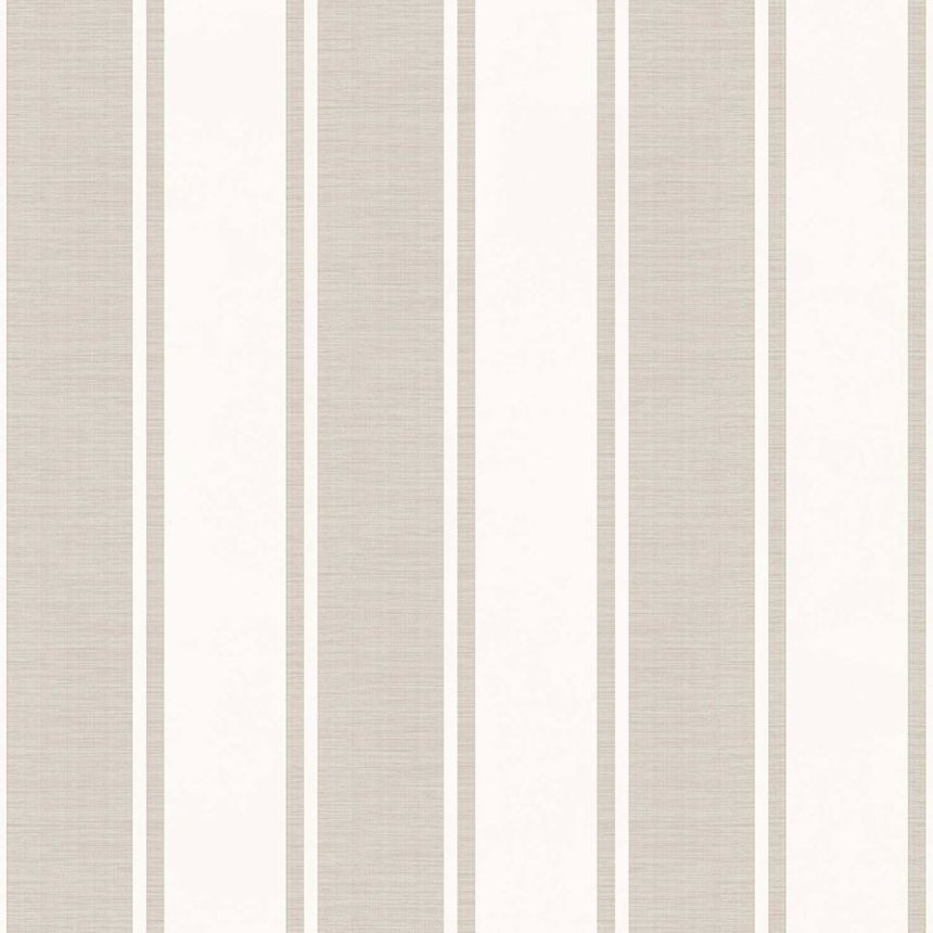 Non-woven wallpaper, cream-beige, stripes, 23673, The Best Classic & Elegant, Cristiana Masi by Parato