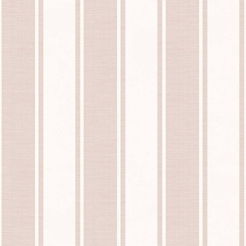 Non-woven wallpaper, cream-pink, stripes, 23674, The Best Classic & Elegant, Cristiana Masi by Parato