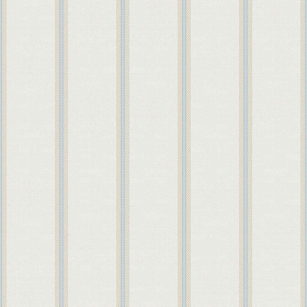 Non-woven wallpaper, blue-beige, stripes, 25766, The Best Classic & Elegant, Cristiana Masi by Parato