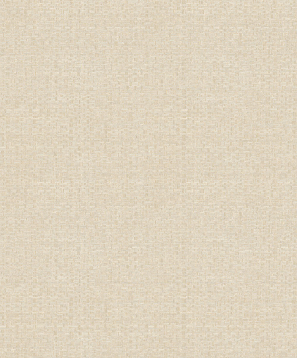 Non-woven wallpaper, beige, fabric imitation, ROM301, Romance, Masureel