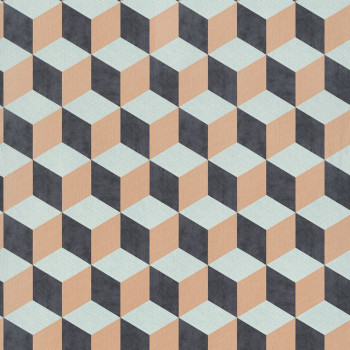 Non-woven wallpaper geometric pattern 220365, Geometry, Vavex