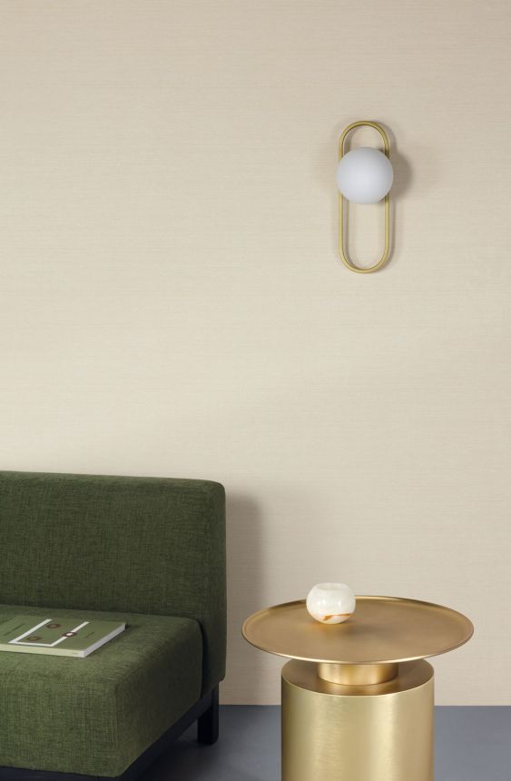 Wallpaper, beige, fabric effect, ZON005, Amazone, The Colour Book II, Masureel