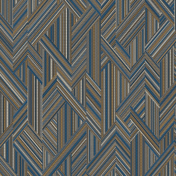 Non-woven wallpaper with a geometric pattern MO22842, Geometry, Vavex
