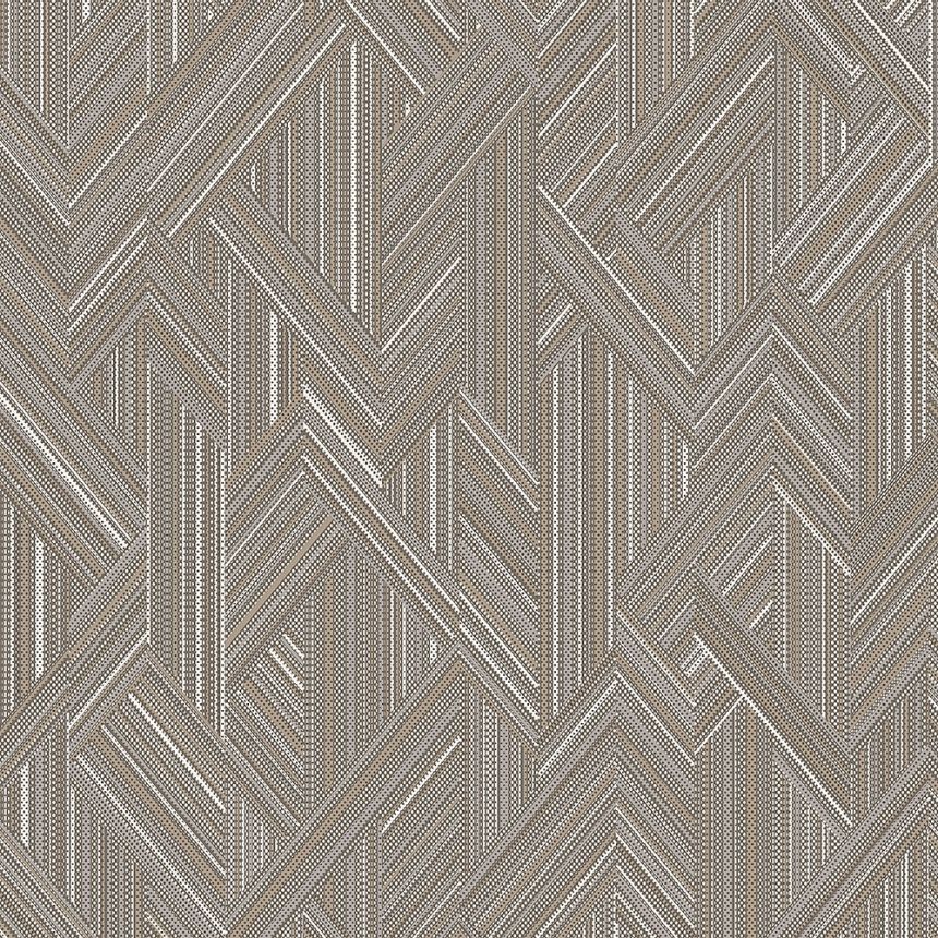Non-woven wallpaper with a geometric pattern MO22841, Geometry, Vavex