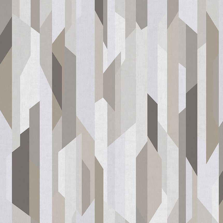 Geometric non-woven wallpaper MO22822, Geometry, Vavex