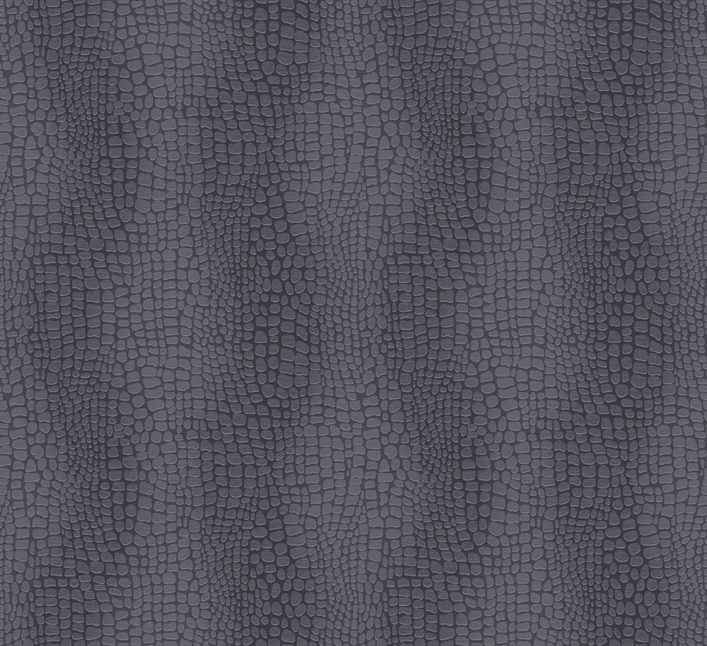 Wallpaper, grey-black, leather imitation, ZON302, Amazone, Masureel