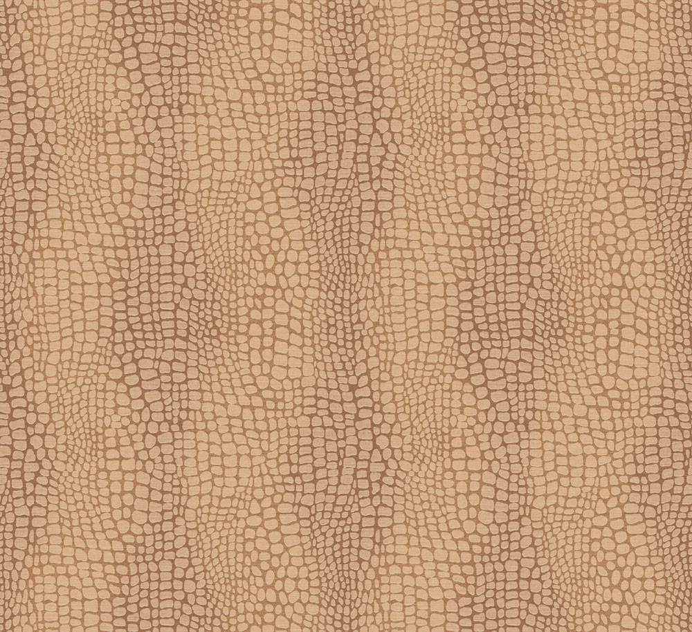 Wallpaper, brown, leather imitation, ZON304, Amazone, Masureel