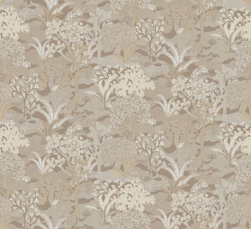 Wallpaper, brown-beige, nature, ZON504, Amazone, Masureel