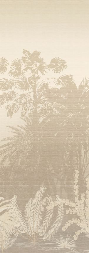 Mural wallpaper, grey-beige, palms, DGZON1013-260, Amazone, Masureel