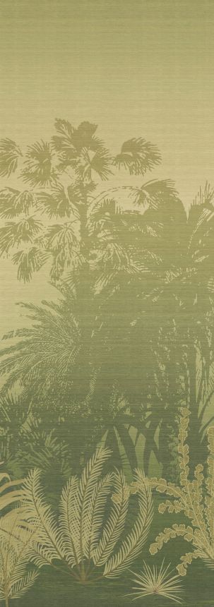 Mural wallpaper, green, palms, DGZON1023-300, Amazone, Masureel