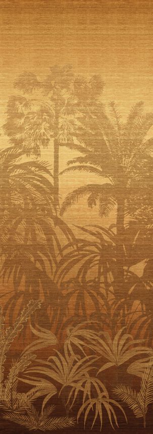 Mural wallpaper, brown, palms, DGZON1031-260, Amazone, Masureel