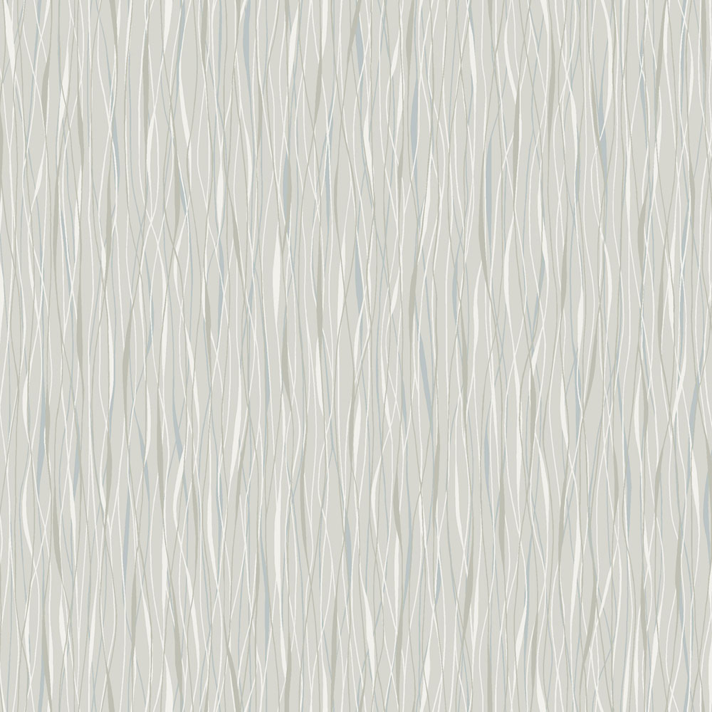 Wallpaper, grey, wavy lines, 4178, Alla Tiders Hus, Borastapeter