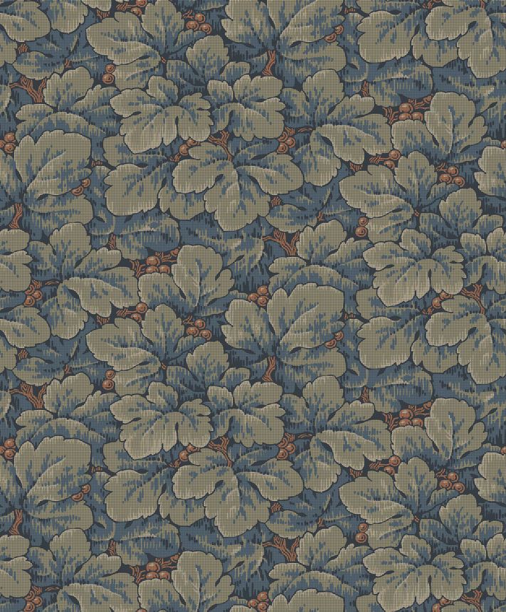 Green-blue wallpaper, leaves, 4587, Icons, Borastapeter