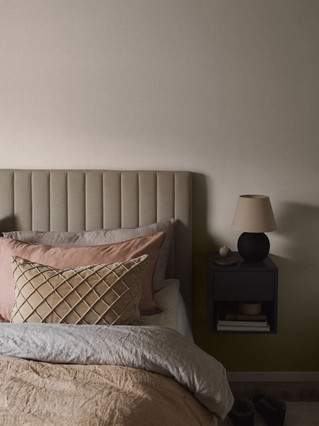 Wallpaper, beige, fabric imitation, 38713, Borosan Bas, Boråstapeter