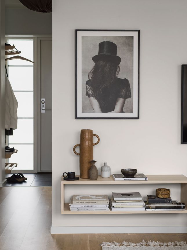 Wallpaper, cream, plain, 38724, Borosan Bas, Boråstapeter