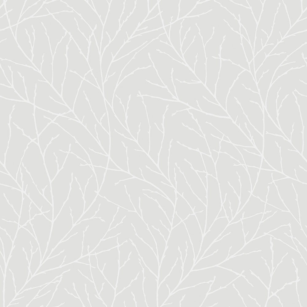 Wallpaper, grey, twigs, 38729, Borosan Hem, Boråstapeter