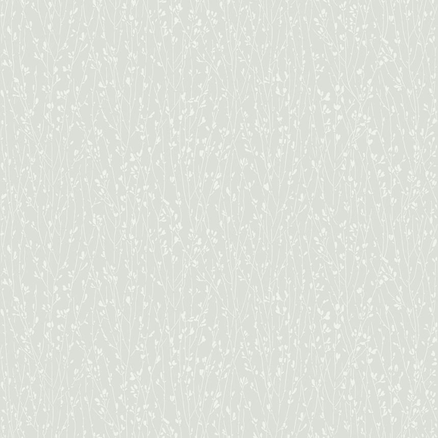 Wallpaper, green, twigs, leaves, 38731, Borosan Hem, Boråstapeter