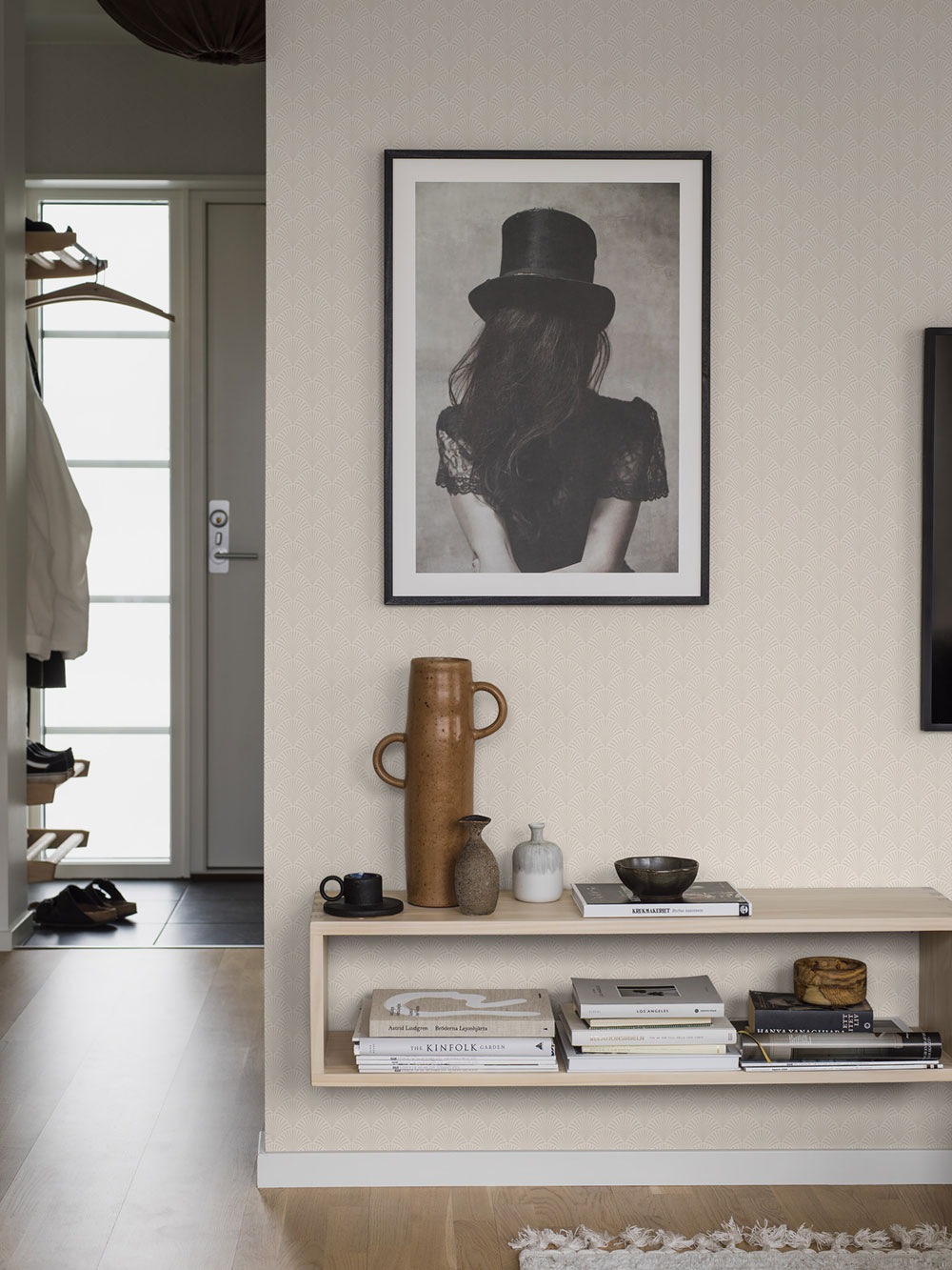 Wallpaper, beige, shells, 38742, Borosan Hem, Boråstapeter