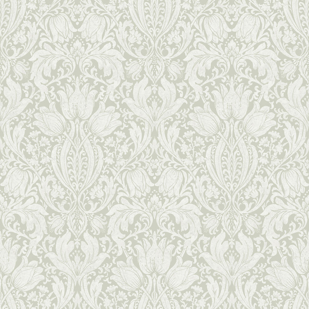 Wallpaper, green, flowers, leaves, 38747, Borosan Hem, Boråstapeter