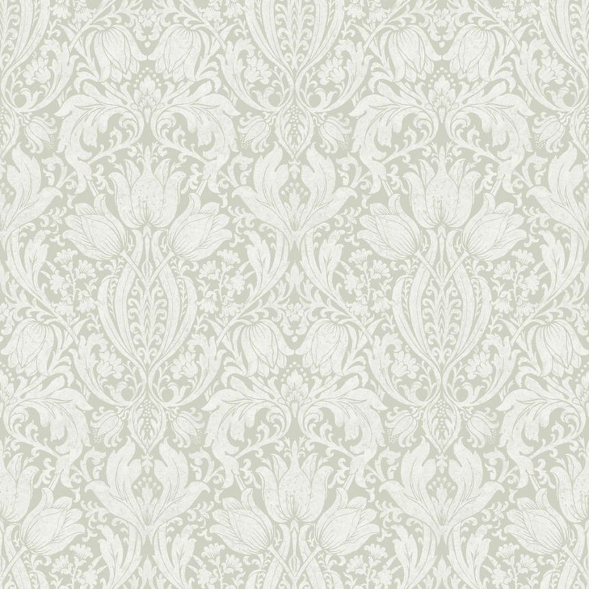 Wallpaper, green, flowers, leaves, 38747, Borosan Hem, Boråstapeter