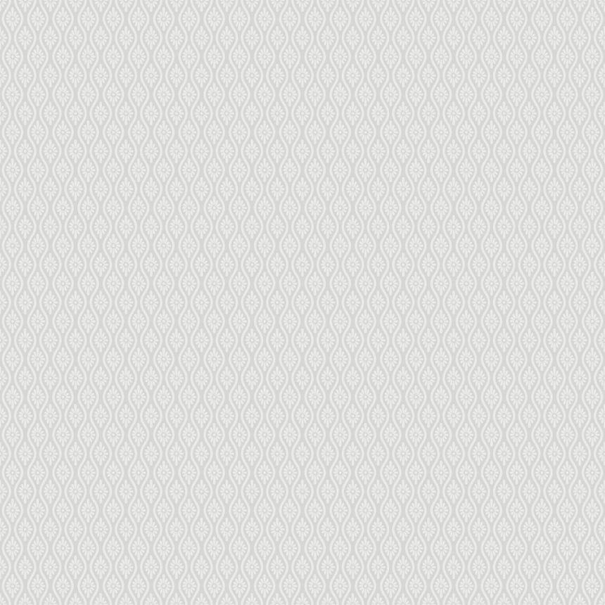 Wallpaper, grey, flowers, 38758, Borosan Hem, Boråstapeter