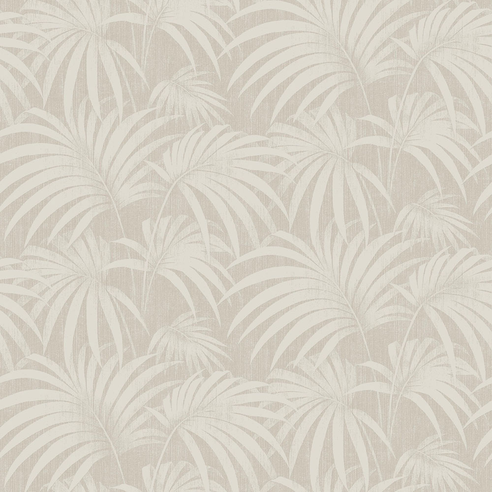 Wallpaper, beige, palm leaves, 38769, Borosan Hem, Boråstapeter