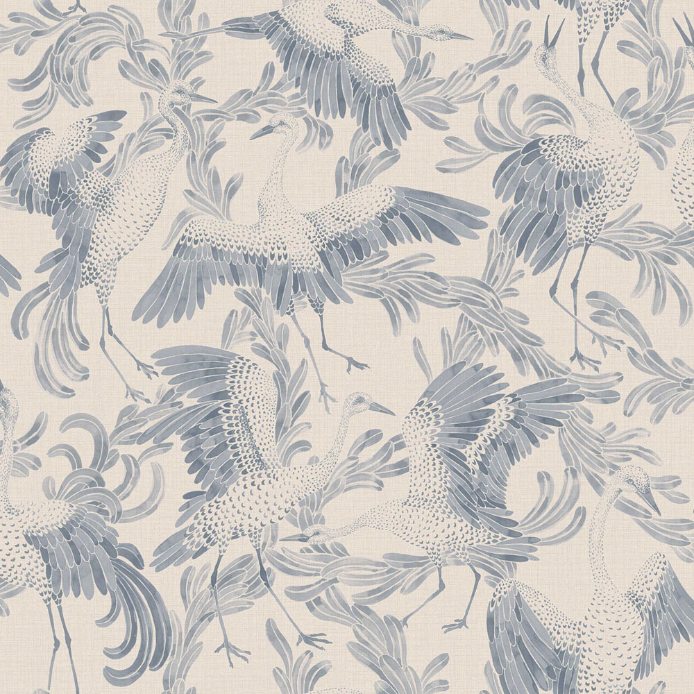 Blue wallpaper, birds, 3129, Icons, Borastapeter