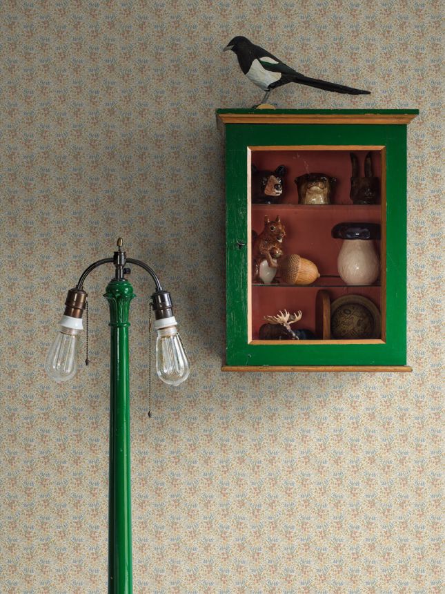 Wallpaper, cream, flowers, 4815, New Heritage, Borastapeter