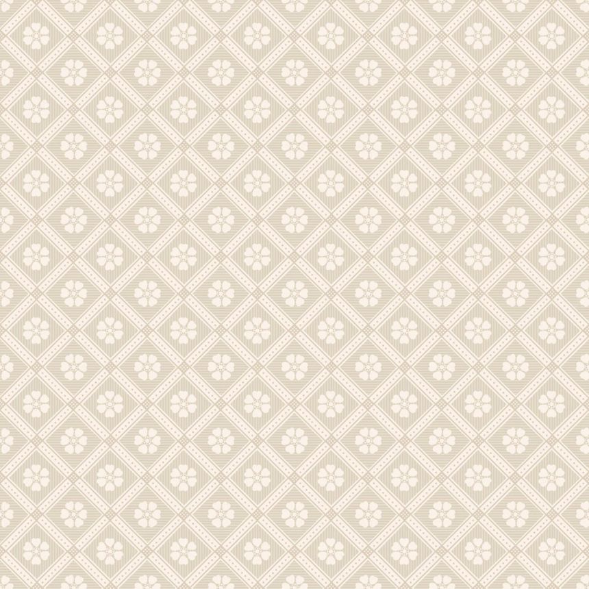 Wallpaper, beige, flowers, 4823, New Heritage, Borastapeter